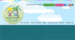 Desktop Screenshot of christineshope.org